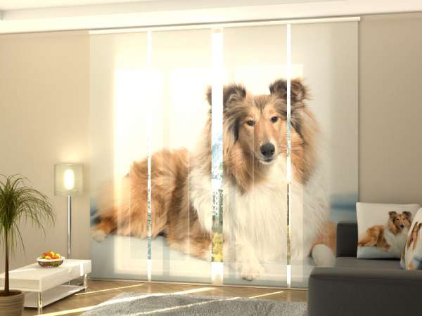 Schiebegardine (1-4 tlg.) HÜBSCHER COLLIE