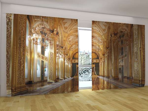 Panorama-Gardine: DER THRONSAAL
