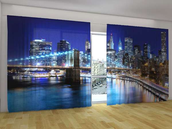 Panorama-Gardine: MANHATTAN BRIDGE 1