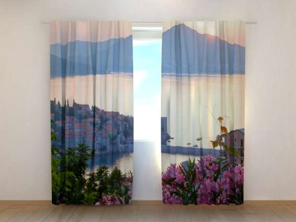 Fotogardine: SONNENAUFGANG