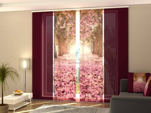 Schiebegardine (1-4 tlg.) MAGNOLIENALLEE
