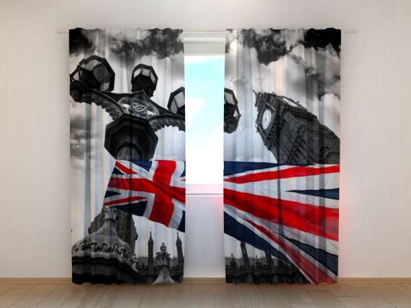 Fotogardinen: BRITISCHE FLAGGE